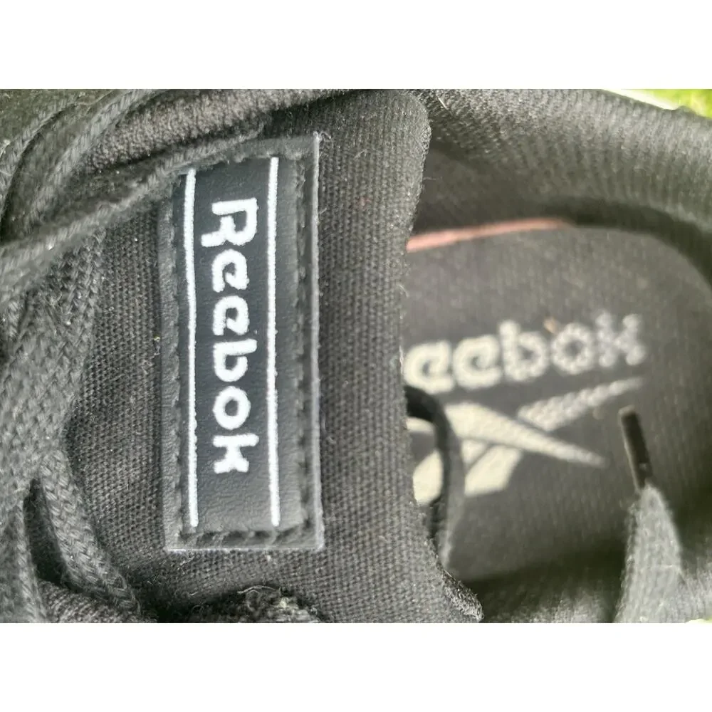 Reebok Mens 9 Court Advance Vulc Sneakers Black Y2K Skateboard Low Top Shoes